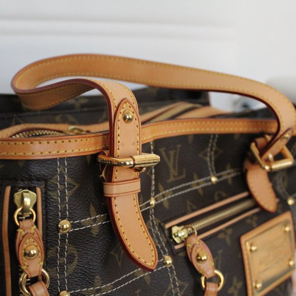 *BRAND NEW* Louis Vuitton Limited Edition Monogram Canvas Riveting Tote - Picture 6 of 11